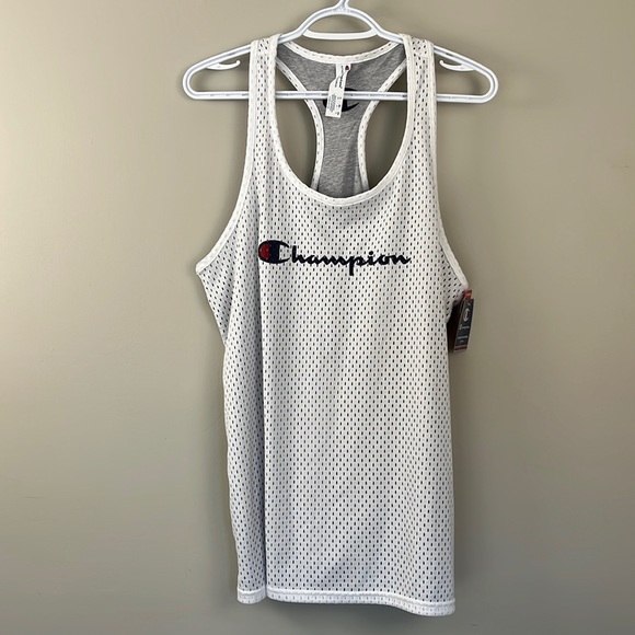Champion Reversible Mesh Racerback Tank - Picture 4 of 16